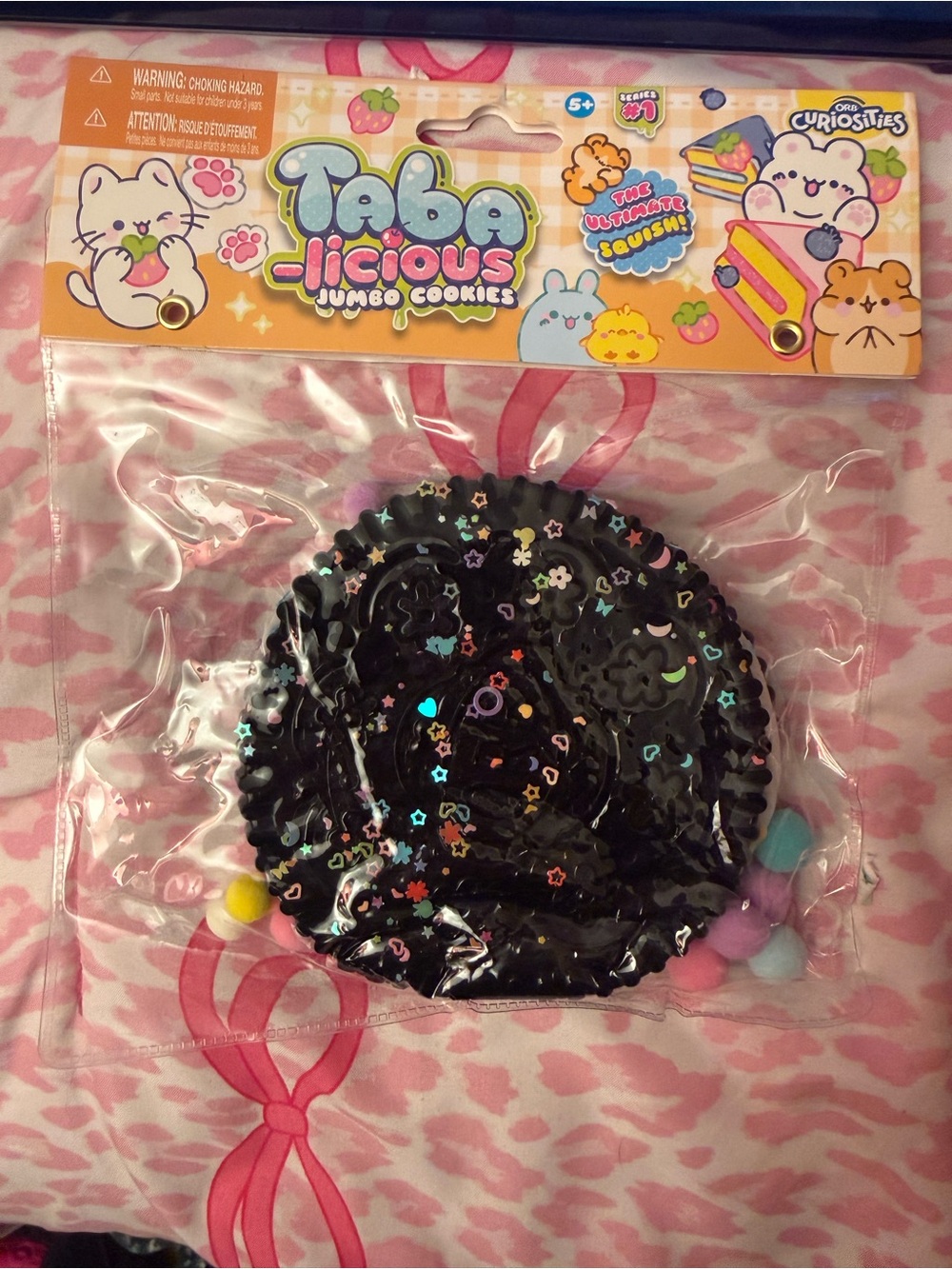 Tuba-licious Jumbo Cookie Squishy - Black